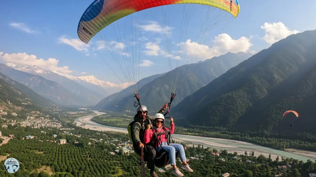 best time for paragliding in Manali